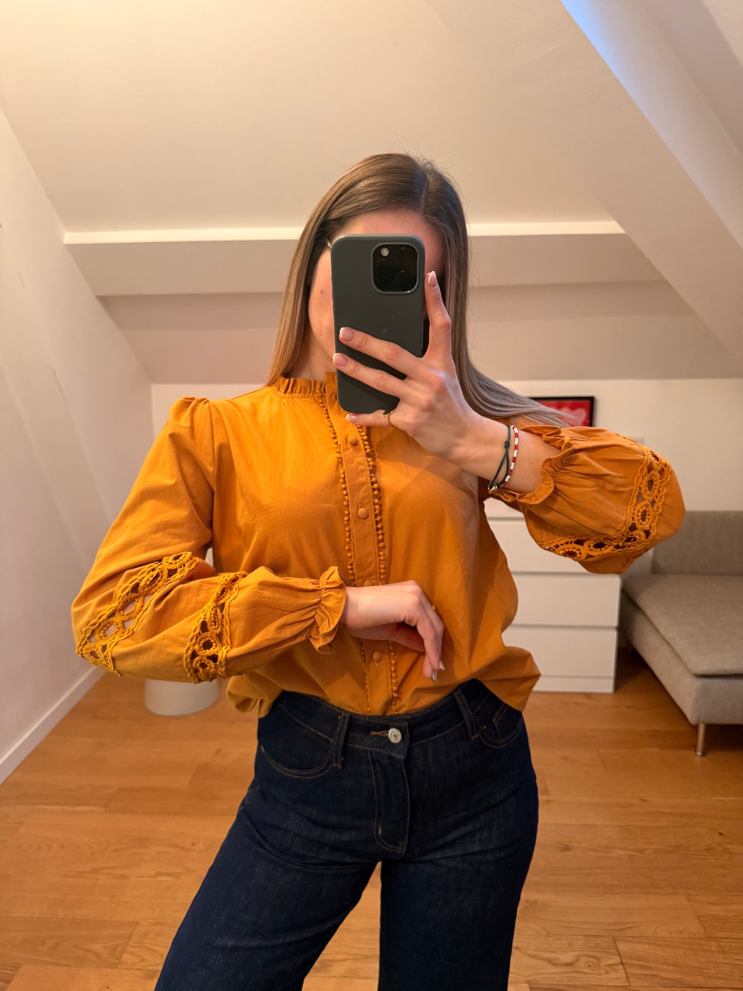 Chemise Mélissa - safran