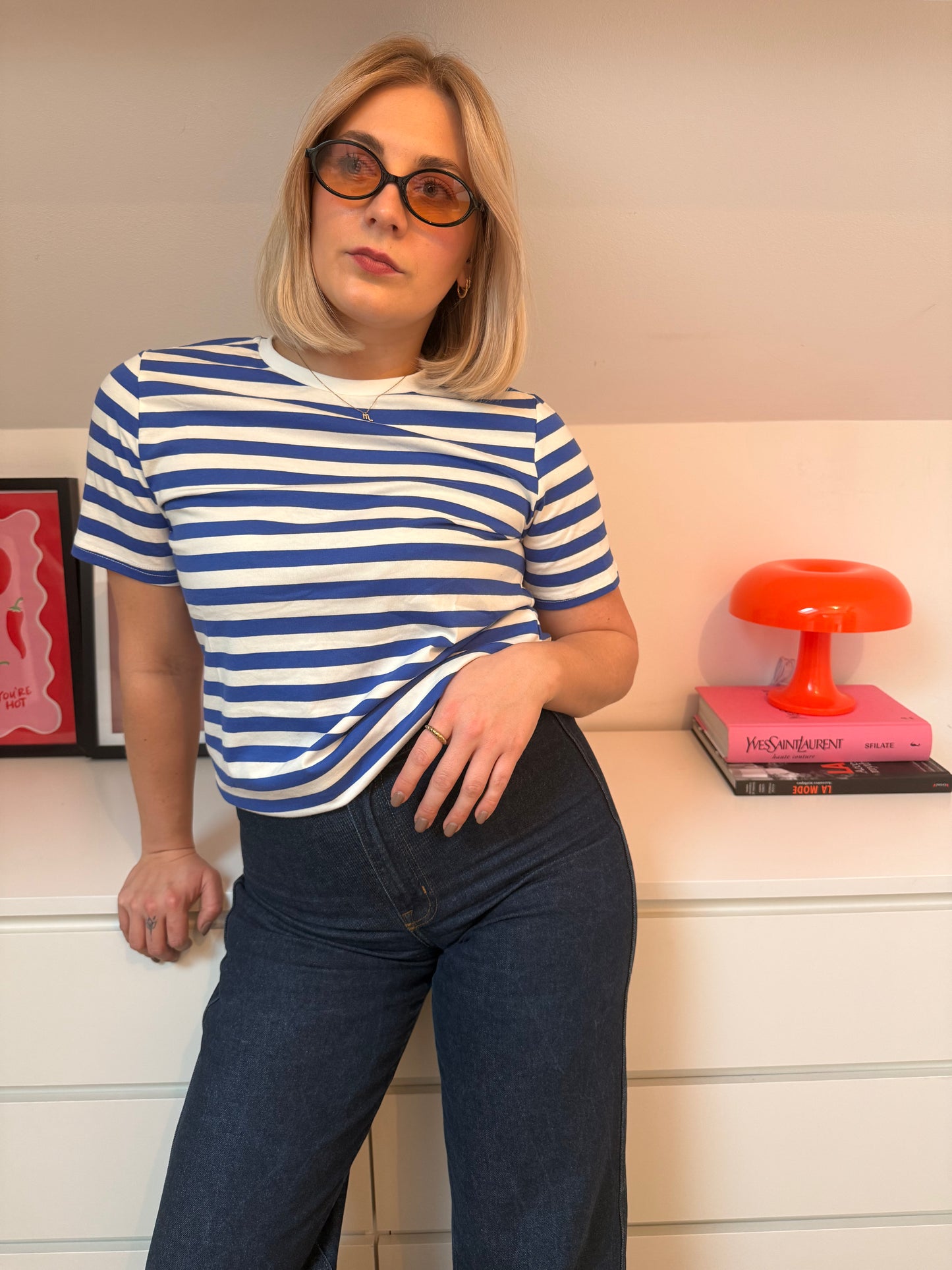 T-shirt Safia - bleu