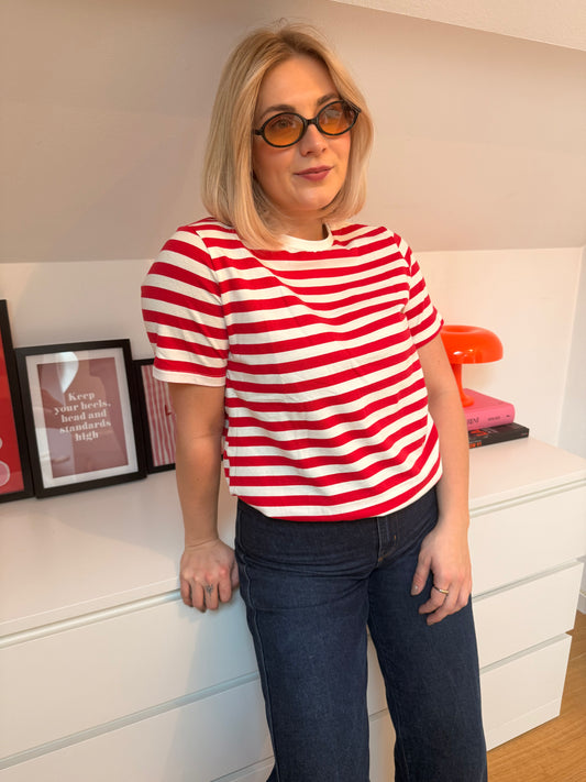 T-shirt Safia - rouge