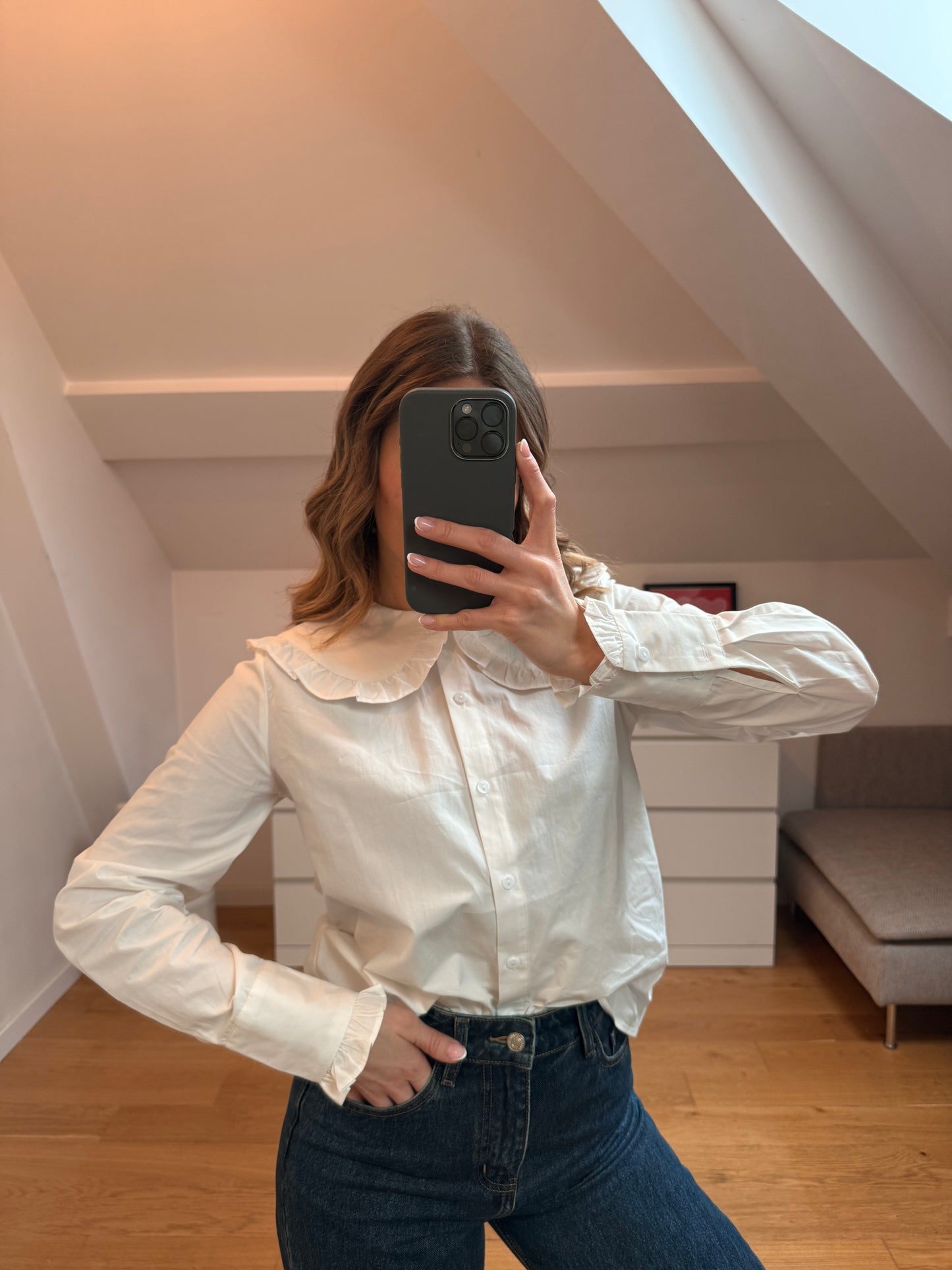 Chemise Anya - blanche