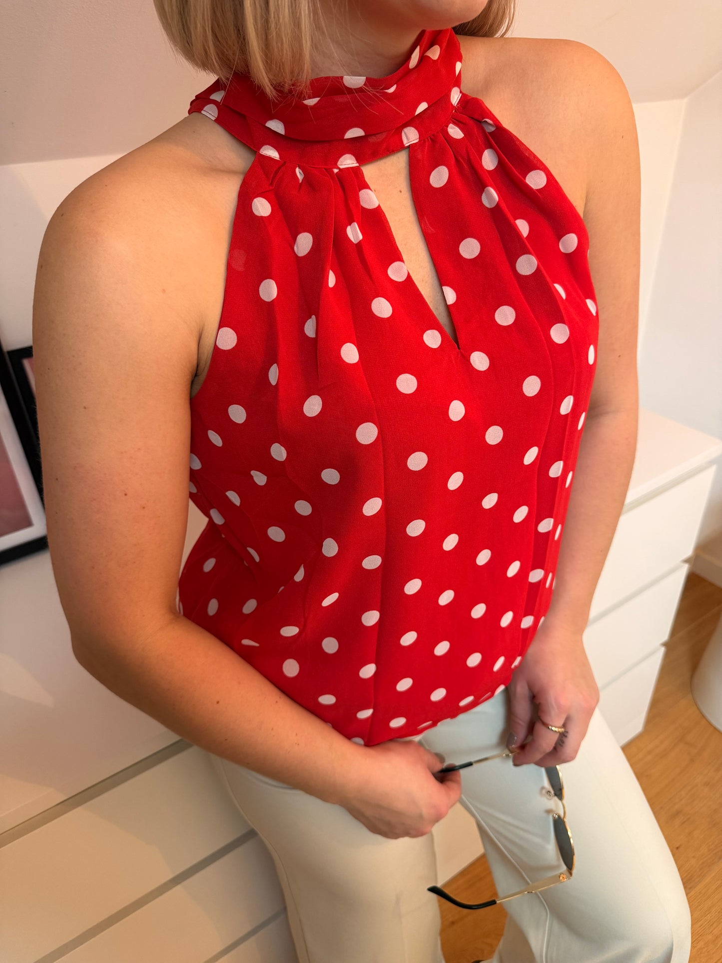 Top Rosalia - rouge