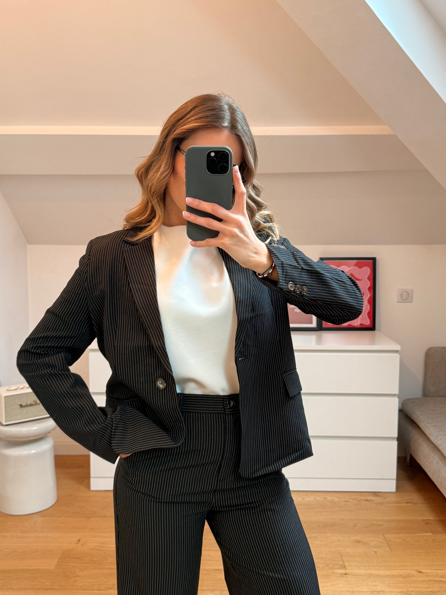 Veste d'ensemble Manon - noir