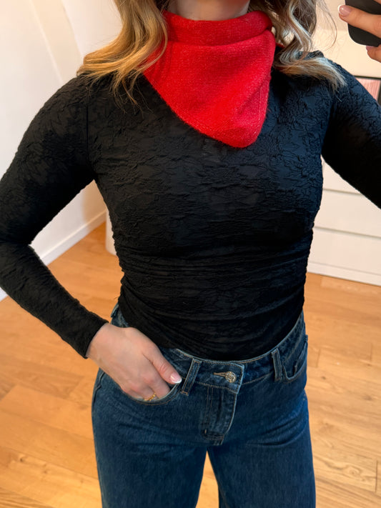 Foulard Mila - rouge