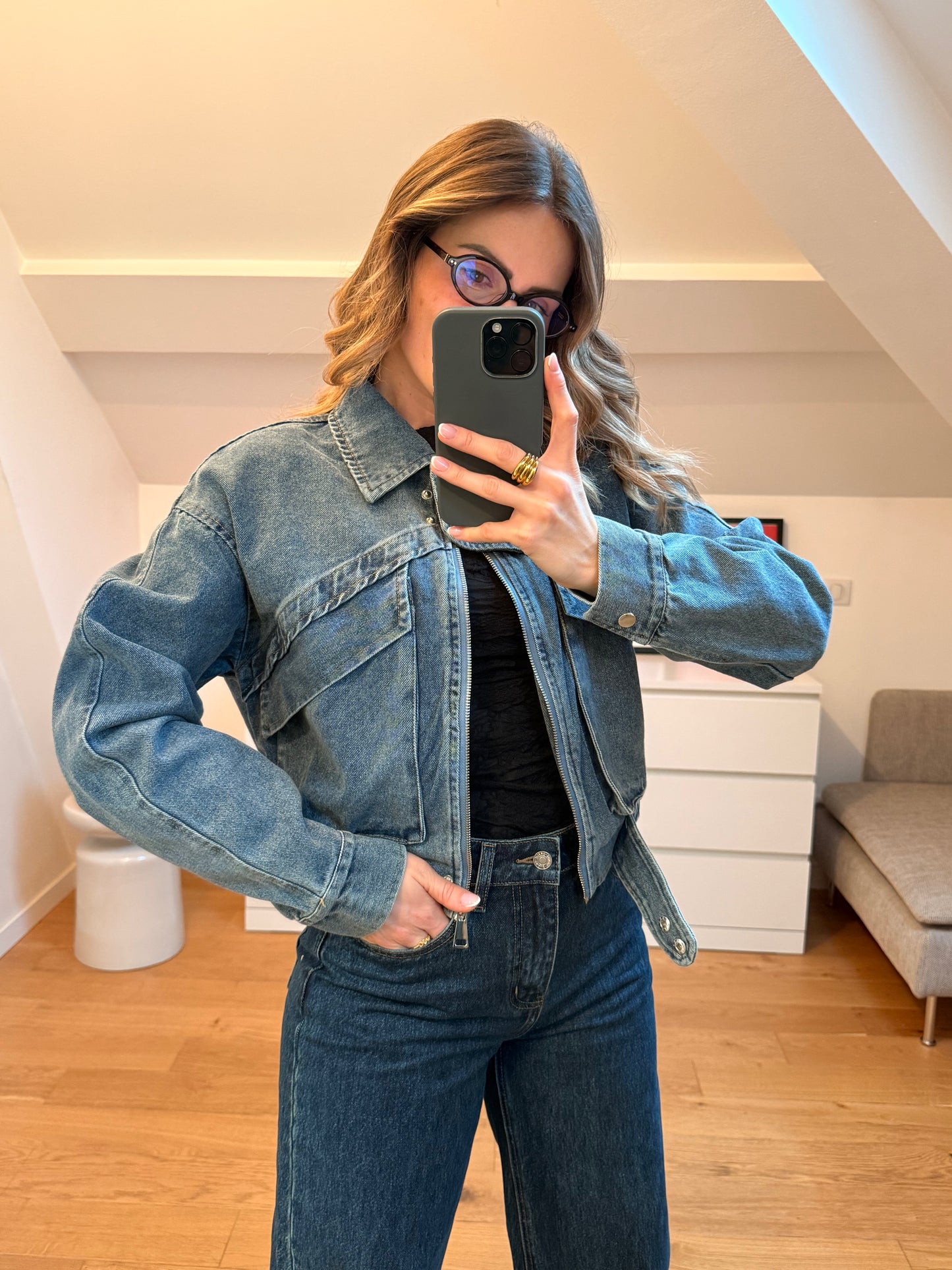 Veste Stéphanie - bleu