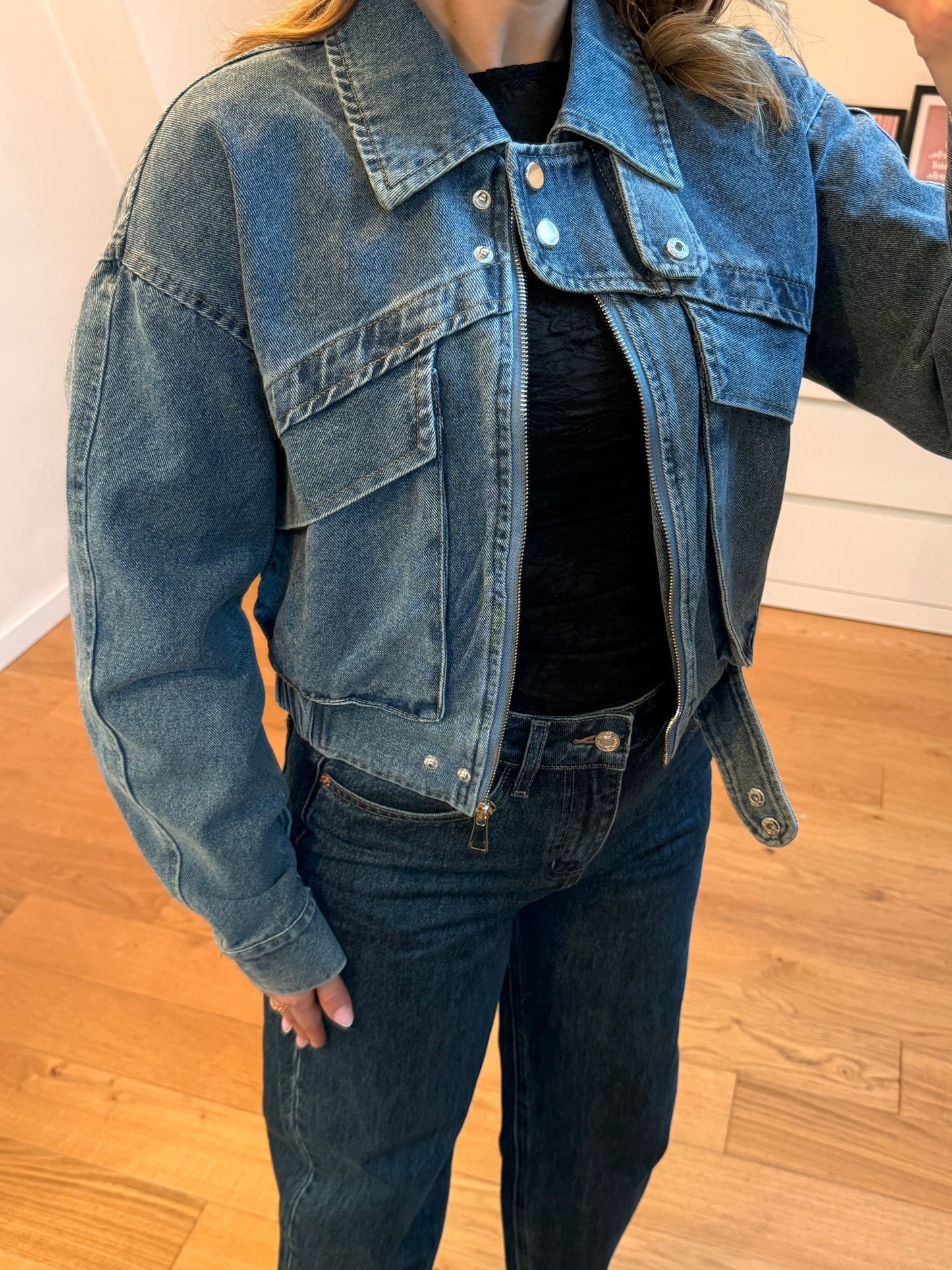 Veste Stéphanie - bleu