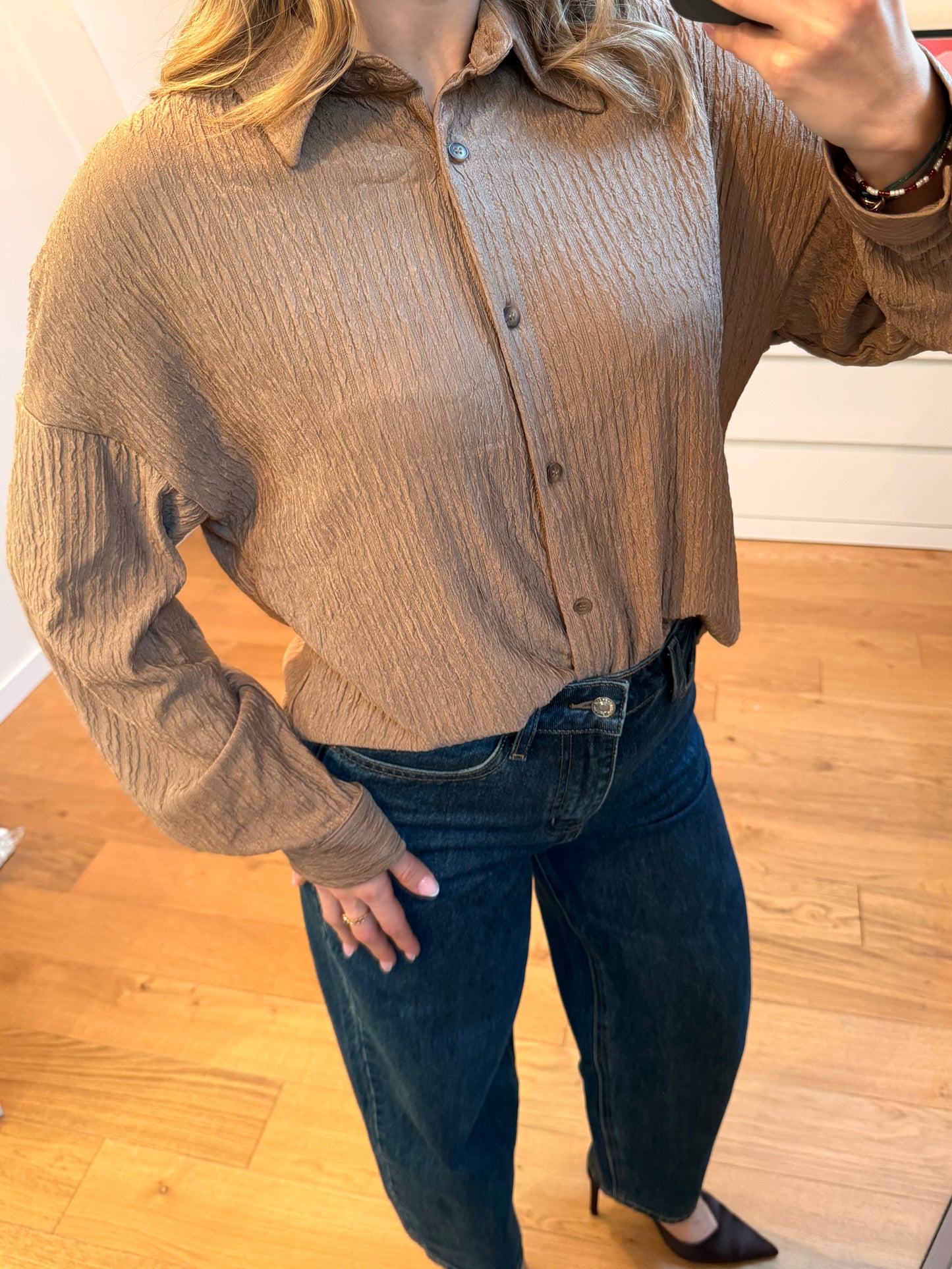 Chemise Nola - taupe