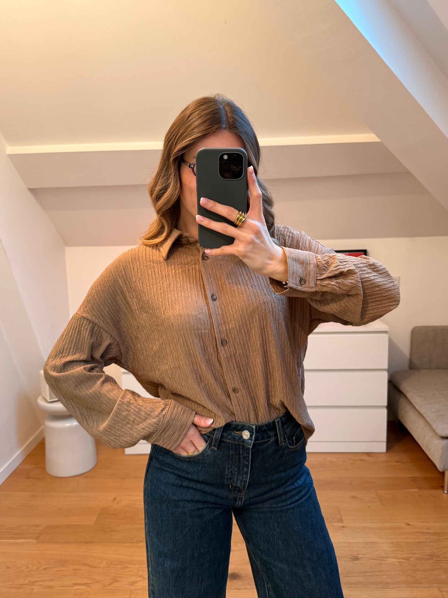 Chemise Nola - taupe