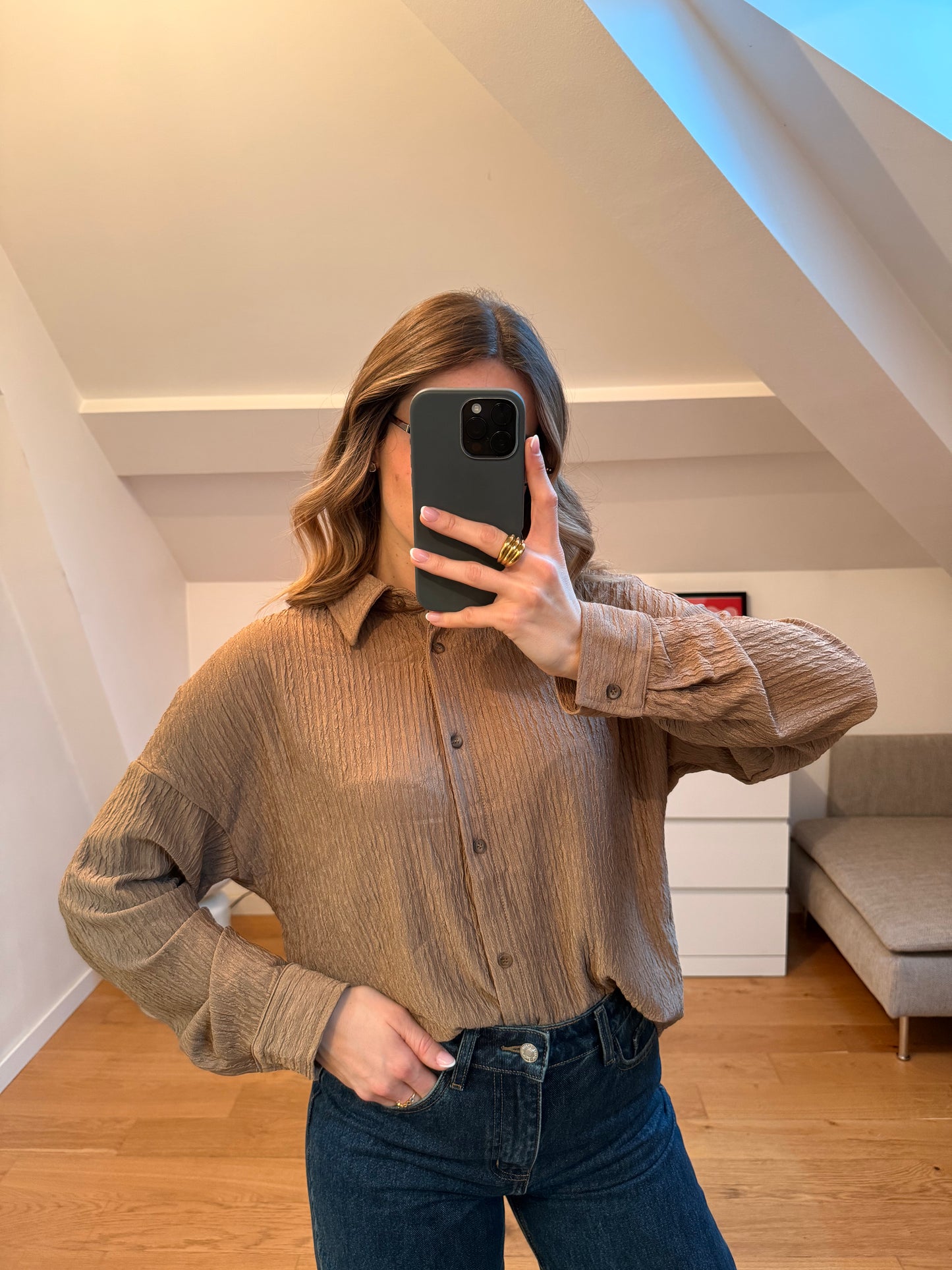 Chemise Nola - taupe