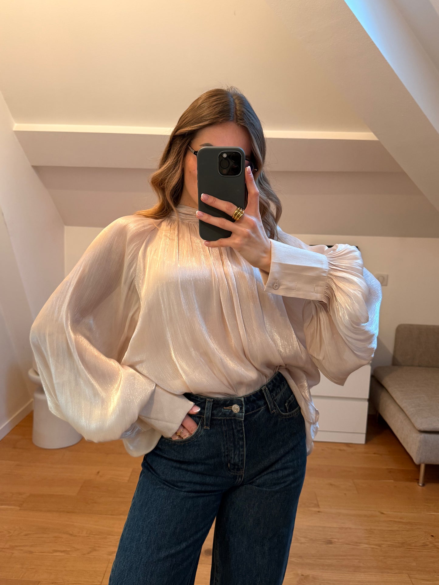 Blouse Nora - beige