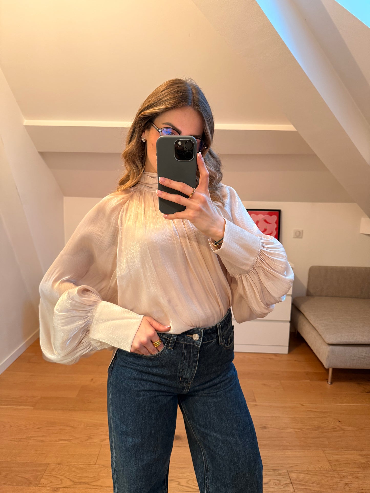 Blouse Nora - beige