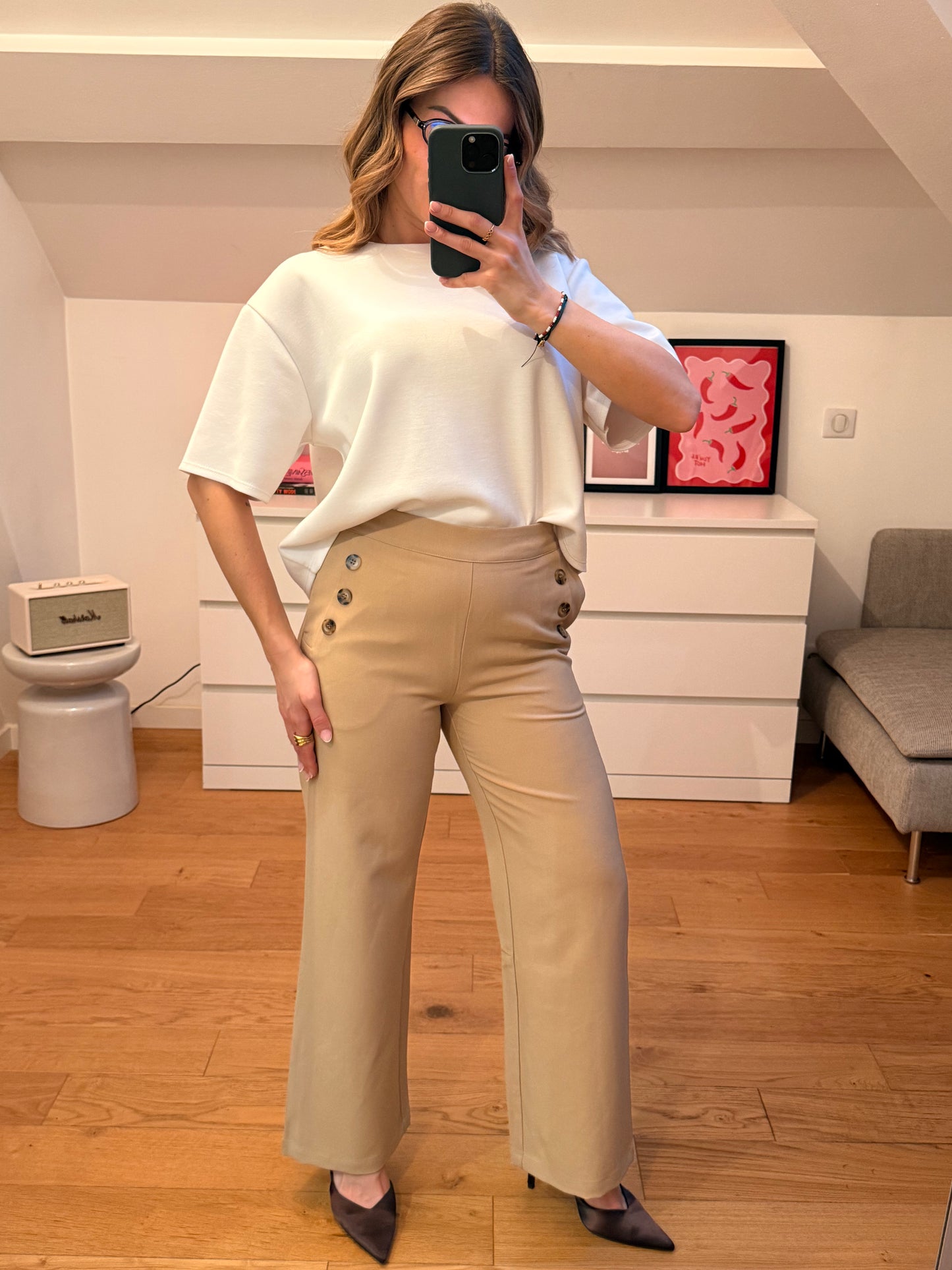 Pantalon Myriam - camel