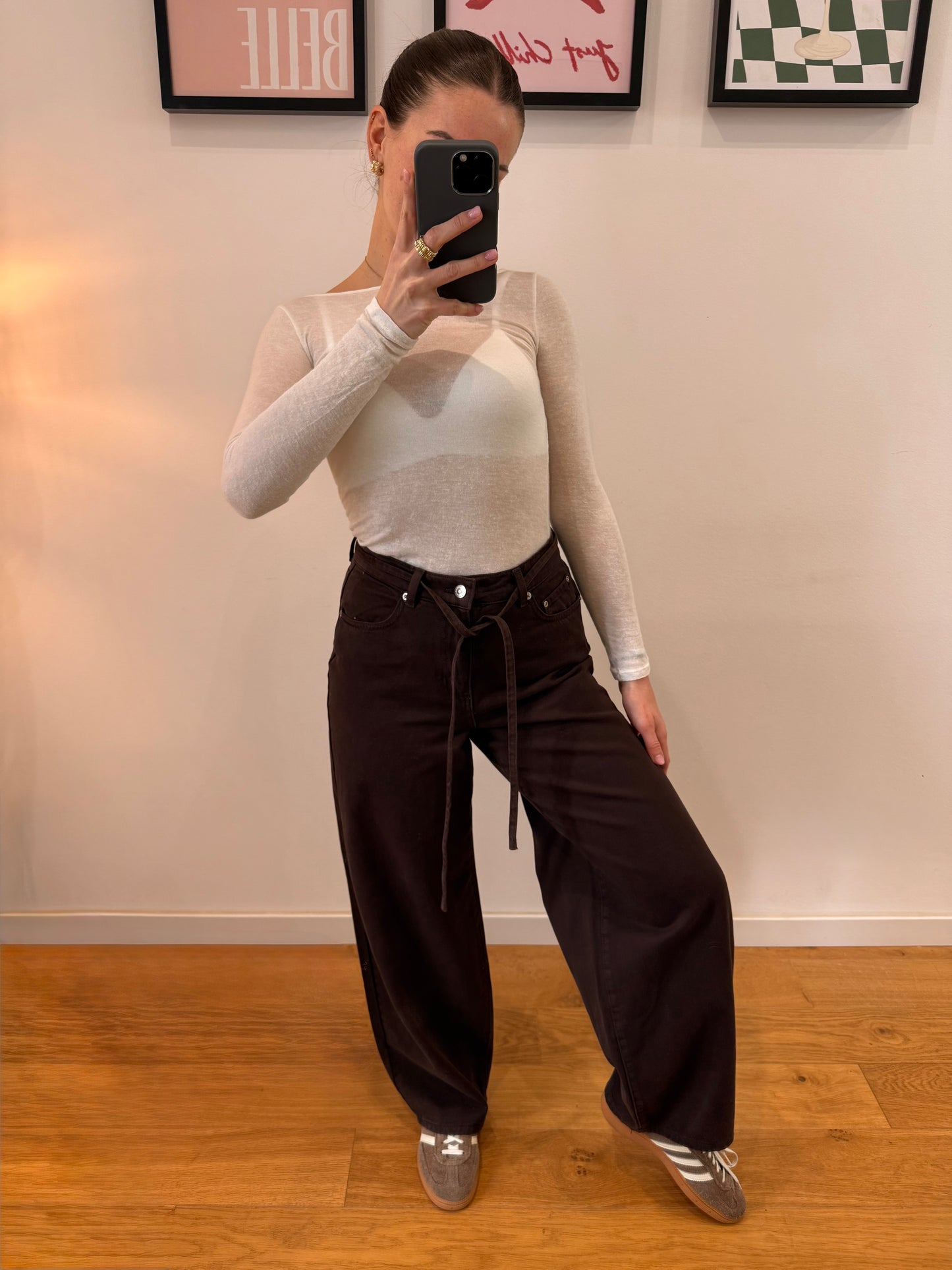 Pantalon Mista - marron