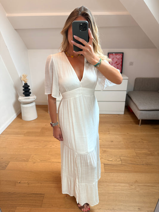 Robe Irisa - blanche