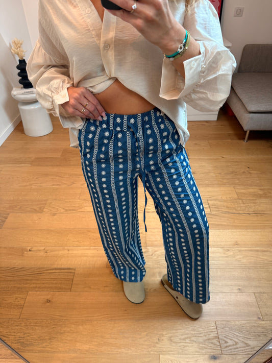 Pantalon Aloha - bleu marine