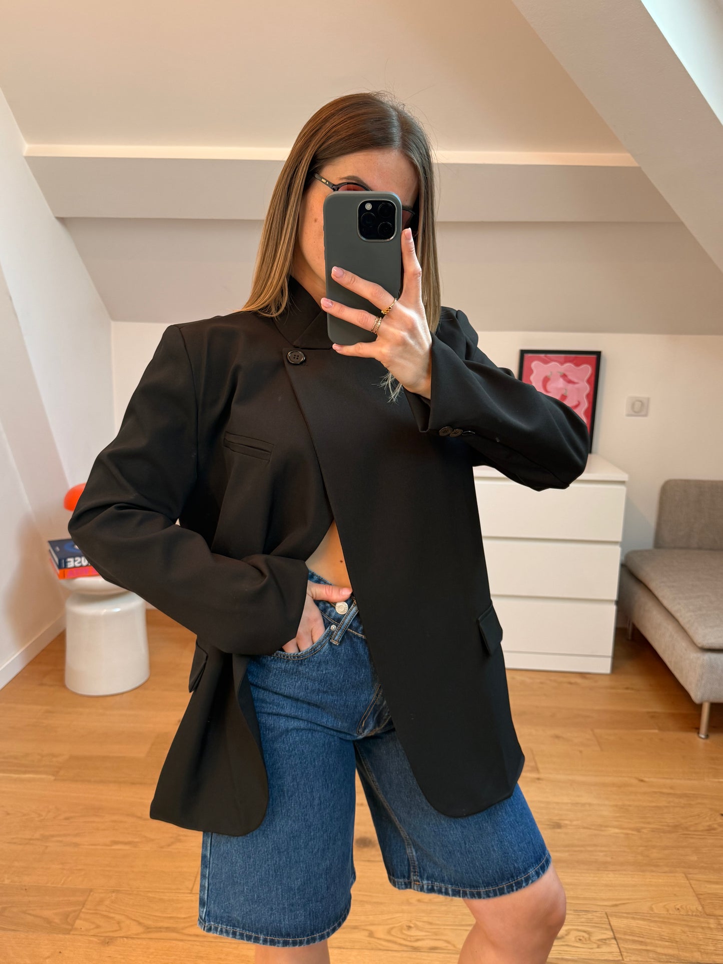Blazer Massie - noir