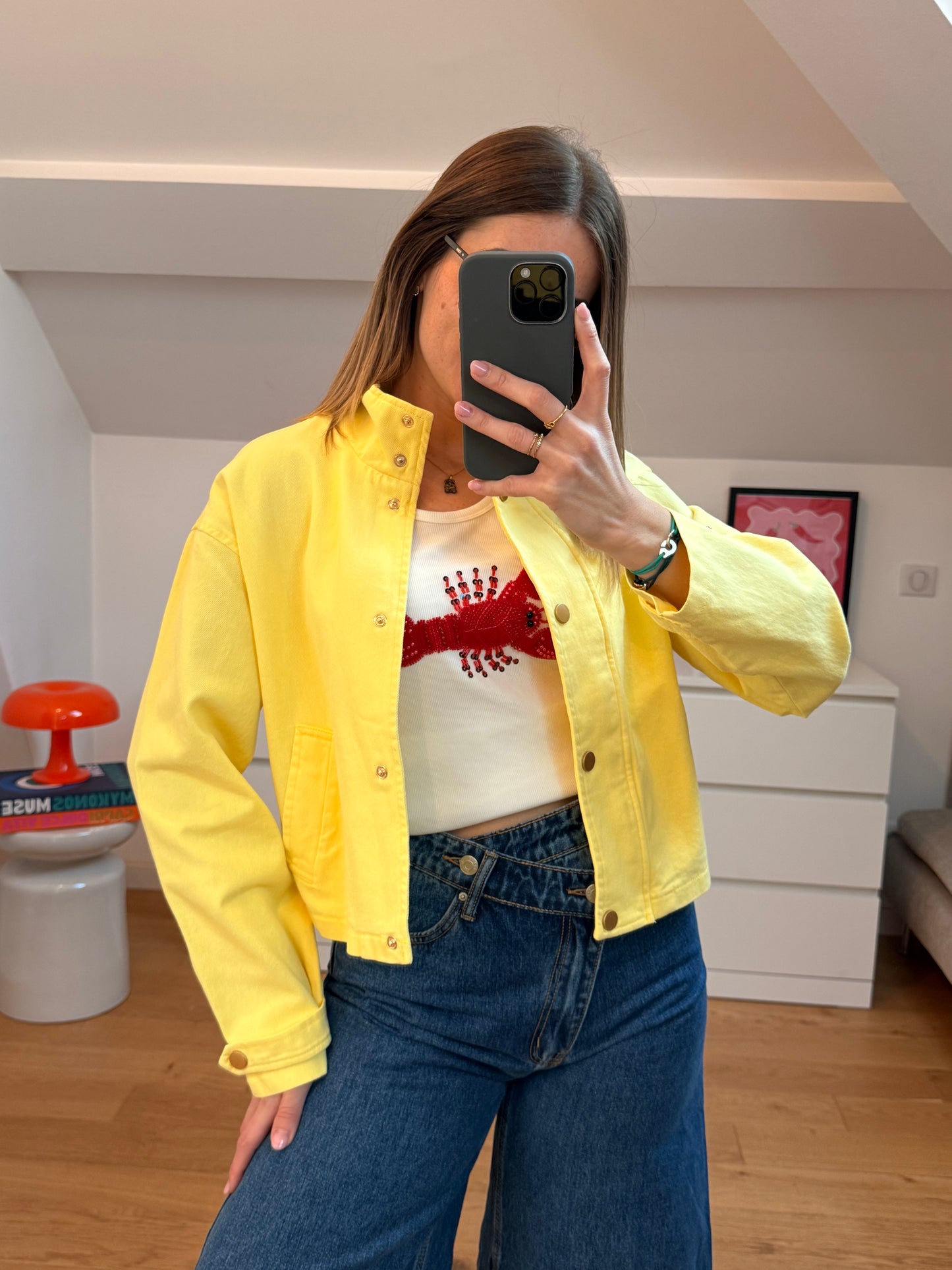 Veste Yas - jaune