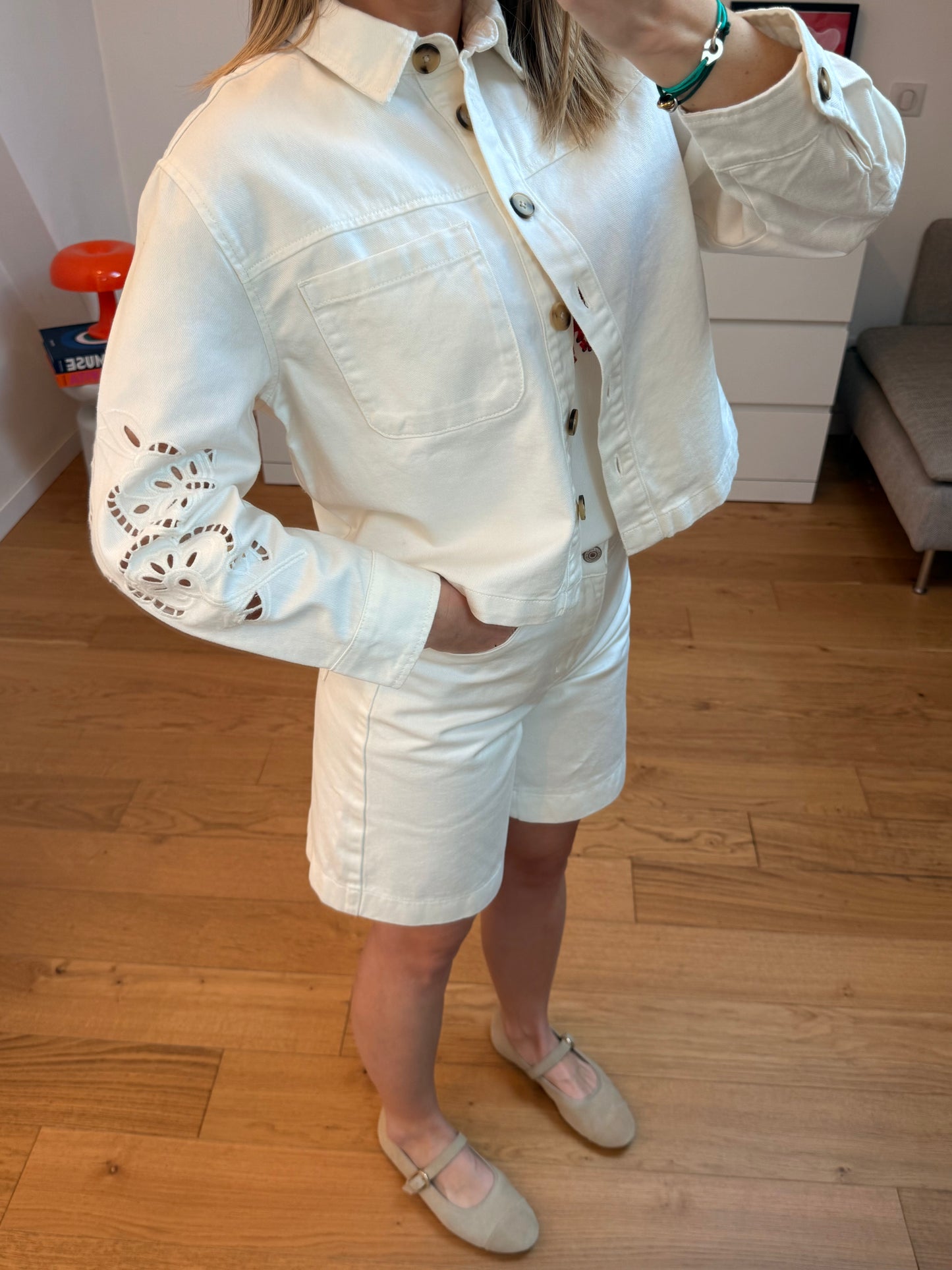 Veste Alba - blanc