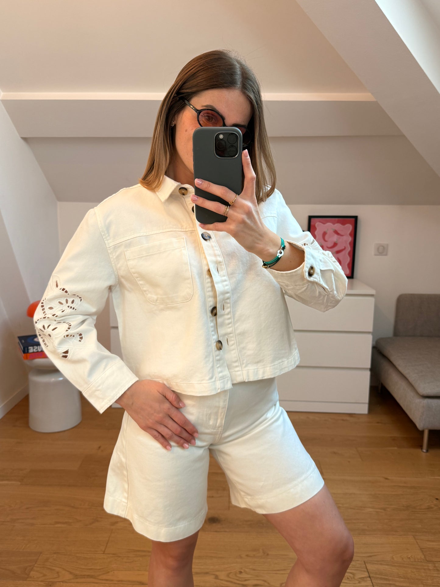 Veste Alba - blanc