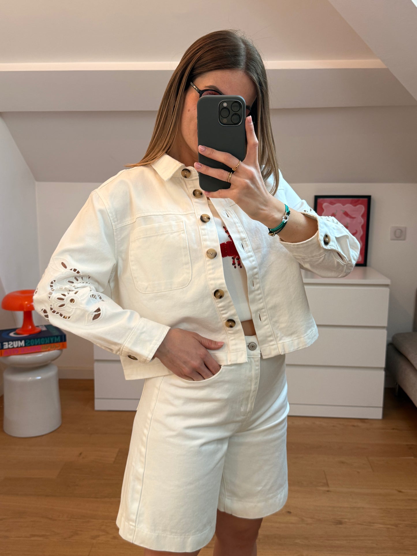 Veste Alba - blanc