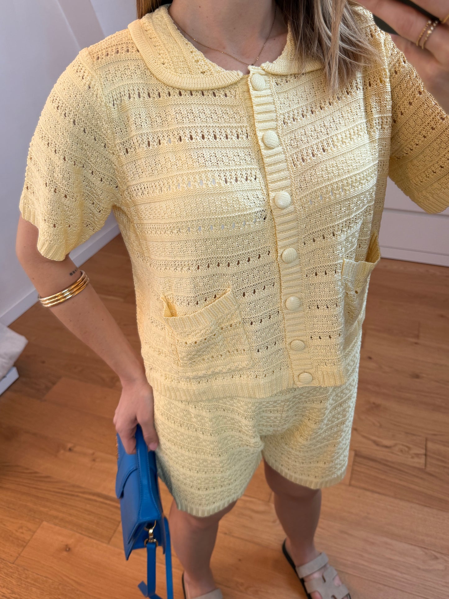 Blouse d'ensemble - jaune