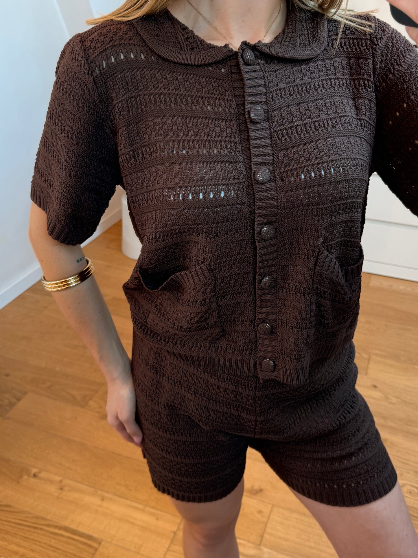Short d'ensemble - marron