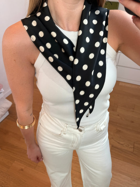 Foulard Isa - noir