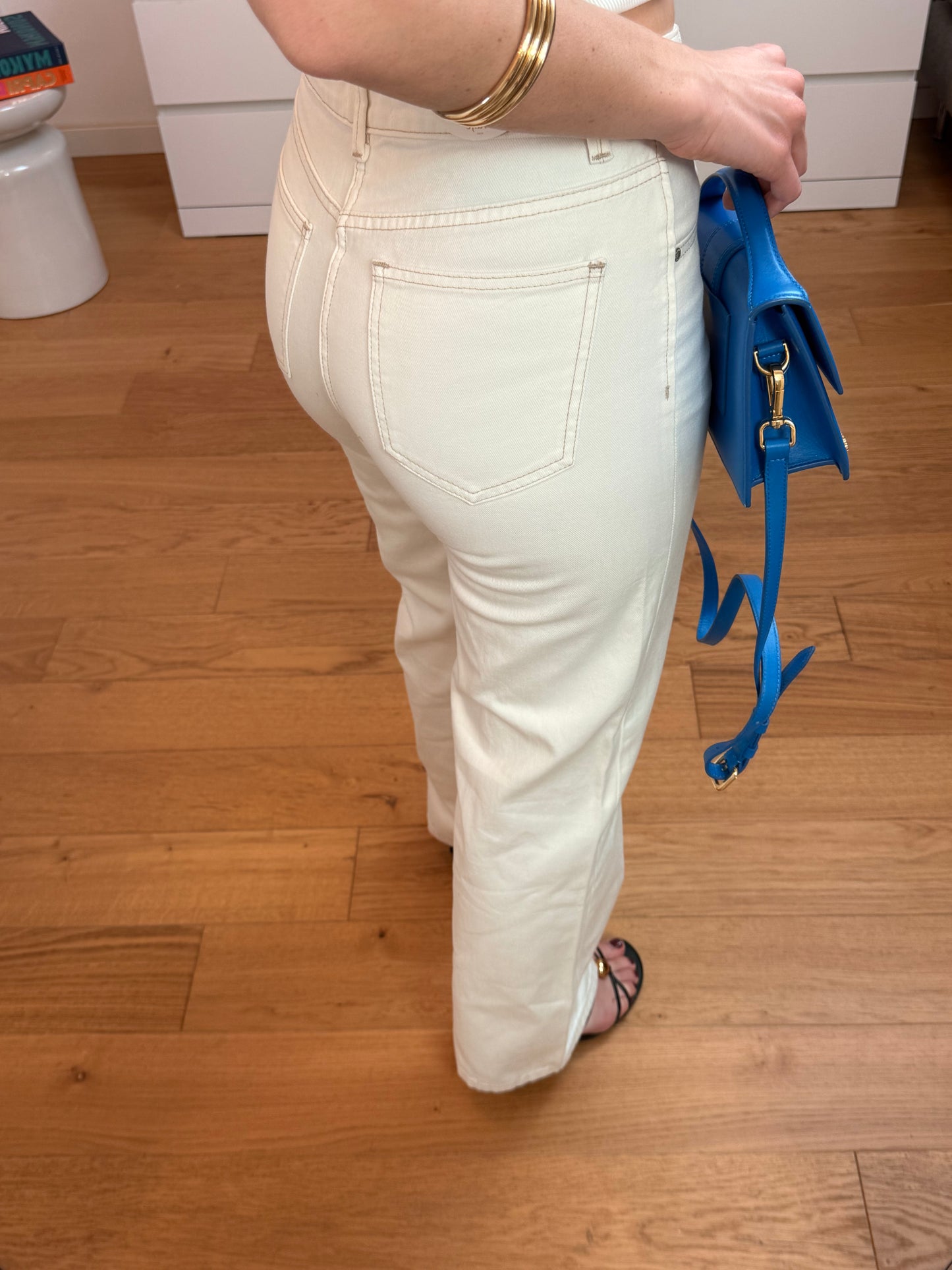 Pantalon Safia - blanc crème