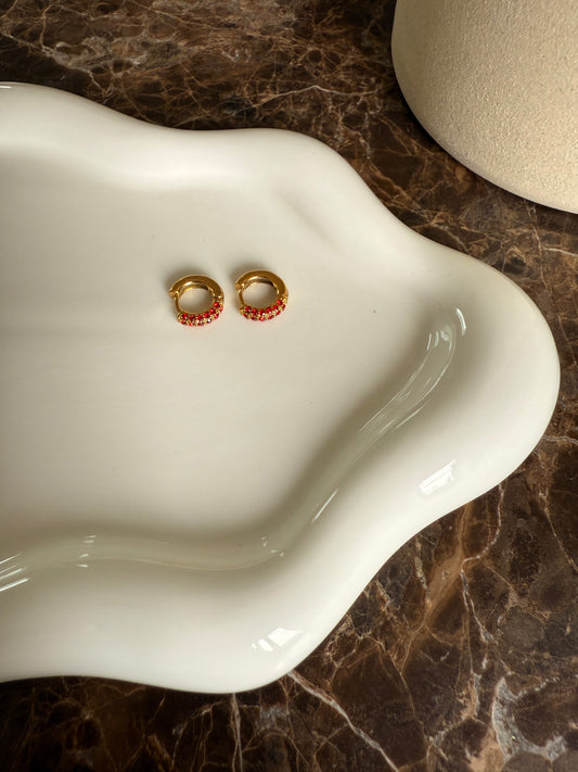 Boucles d'oreilles  Zola - doré