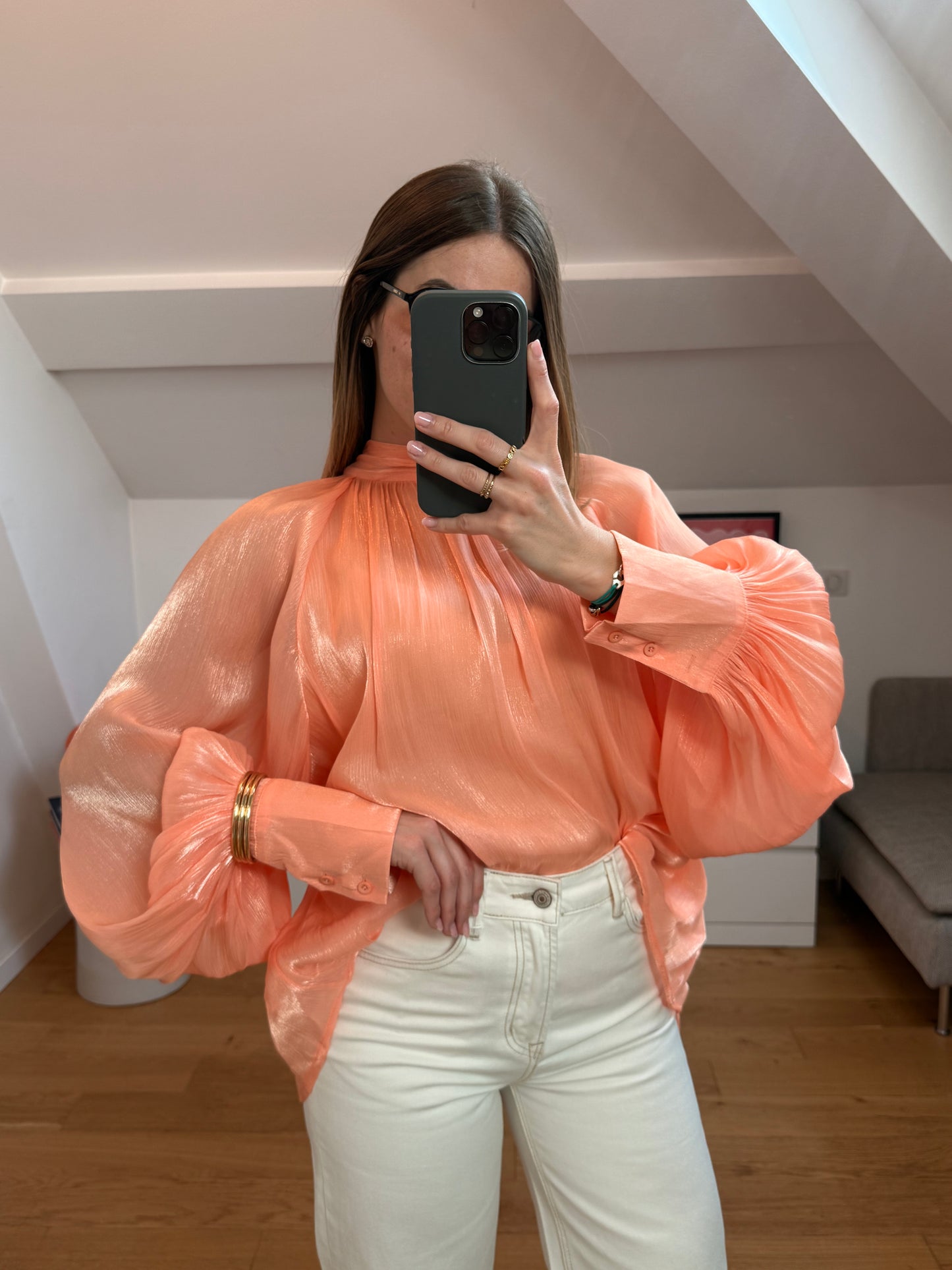 Blouse Nora - orange