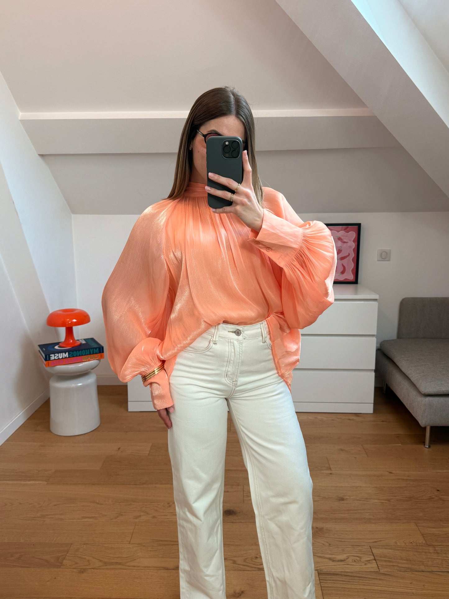 Blouse Nora - orange