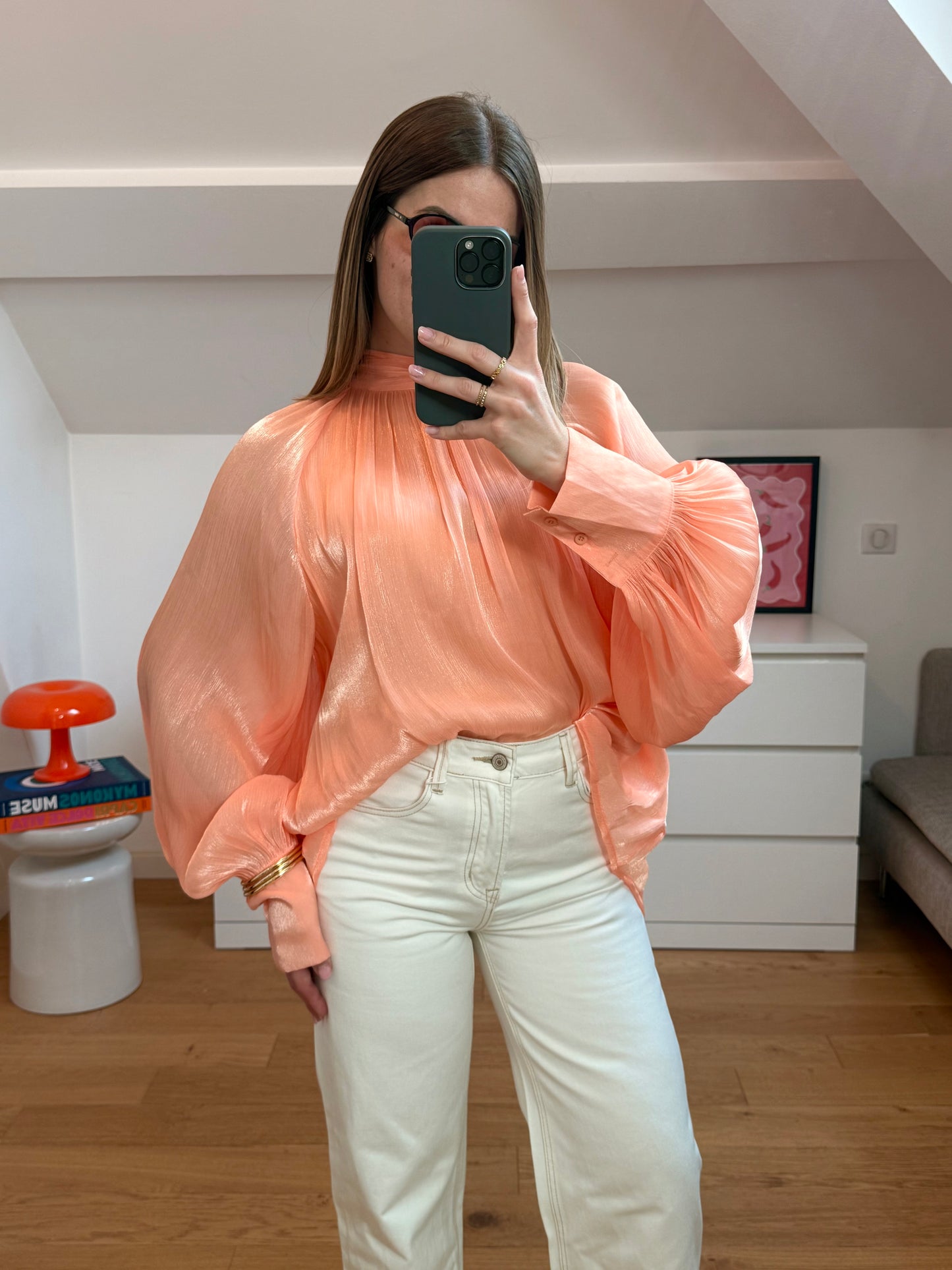 Blouse Nora - orange