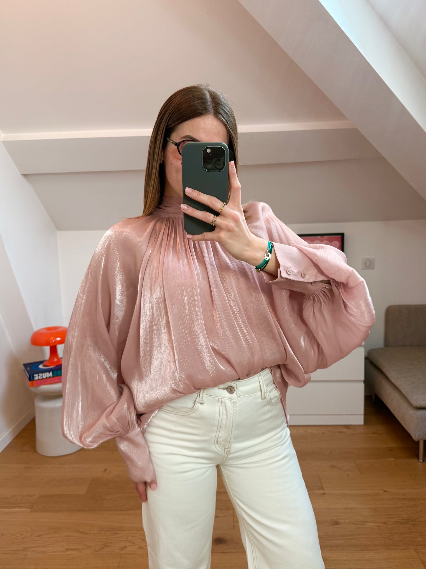 Blouse Nora - rose