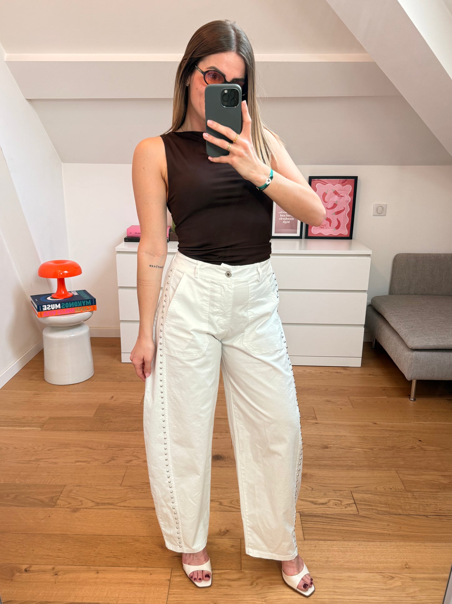 Pantalon Brice - blanc
