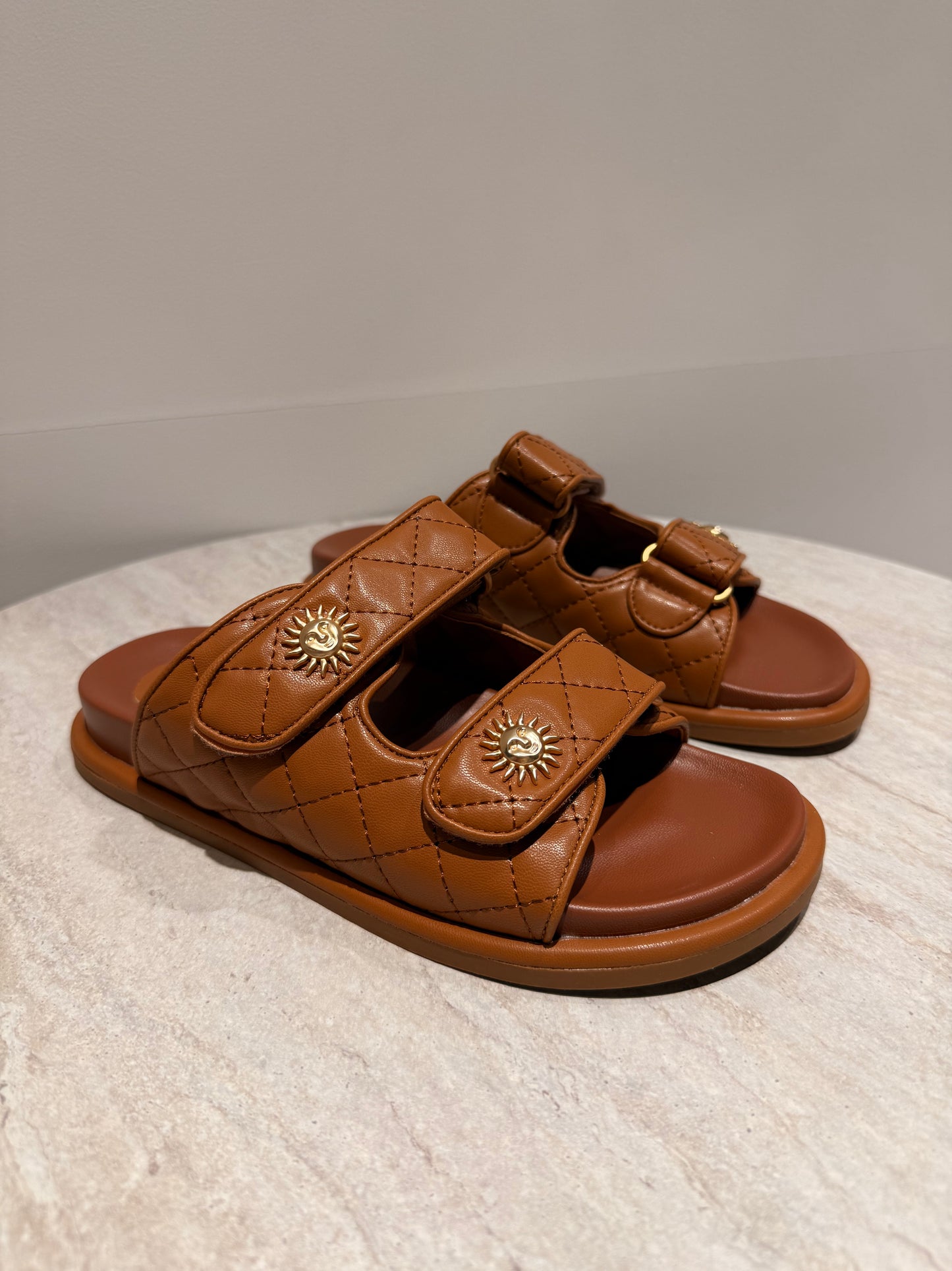 Sandales soleil - marron