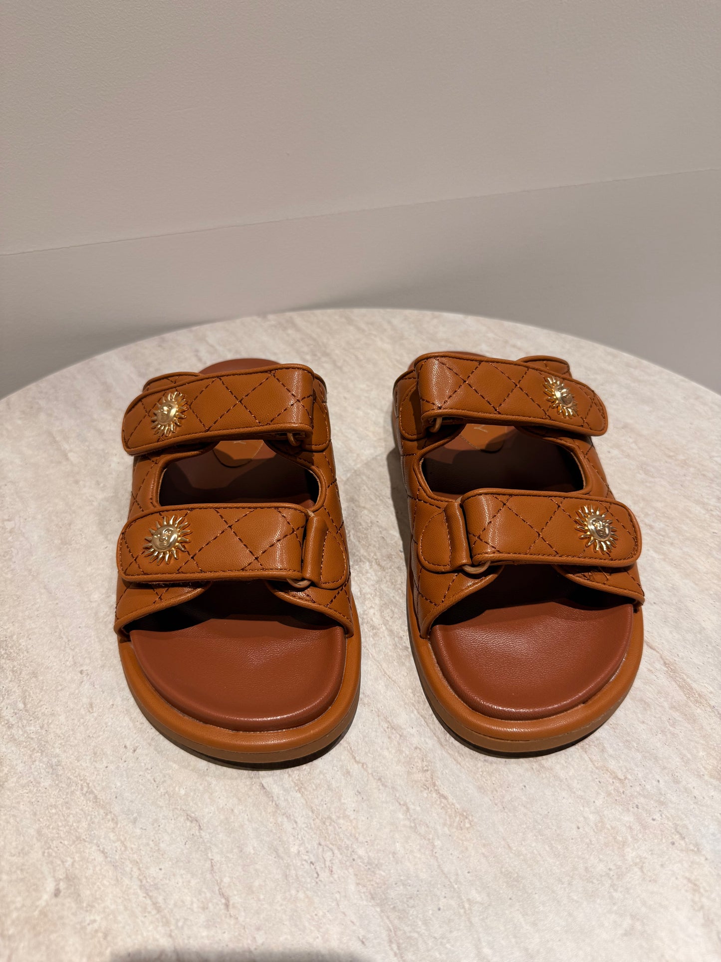 Sandales soleil - marron