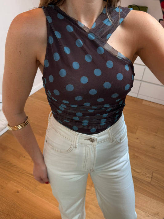 Top Laure - marron
