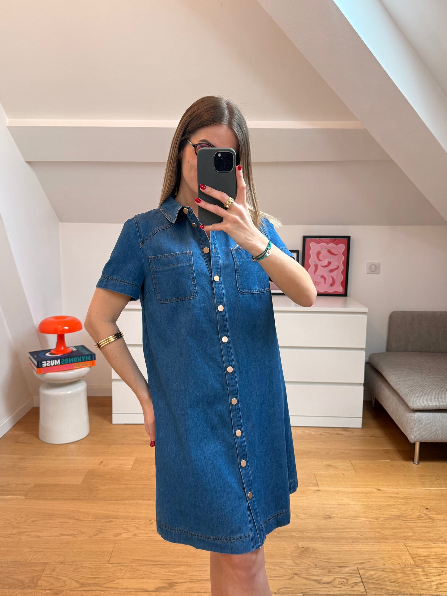 Robe Sonia - bleu