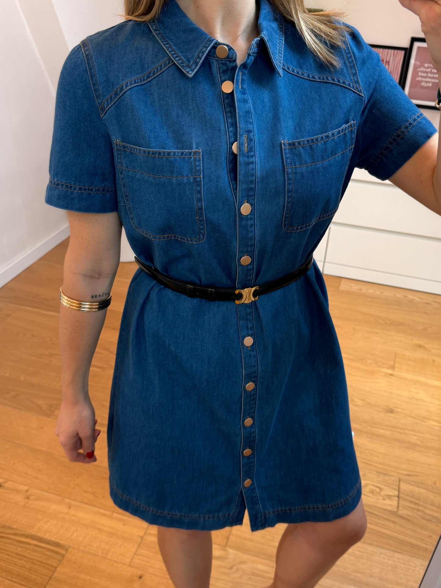 Robe Sonia - bleu