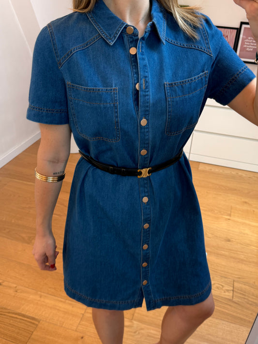 Robe Sonia - bleu
