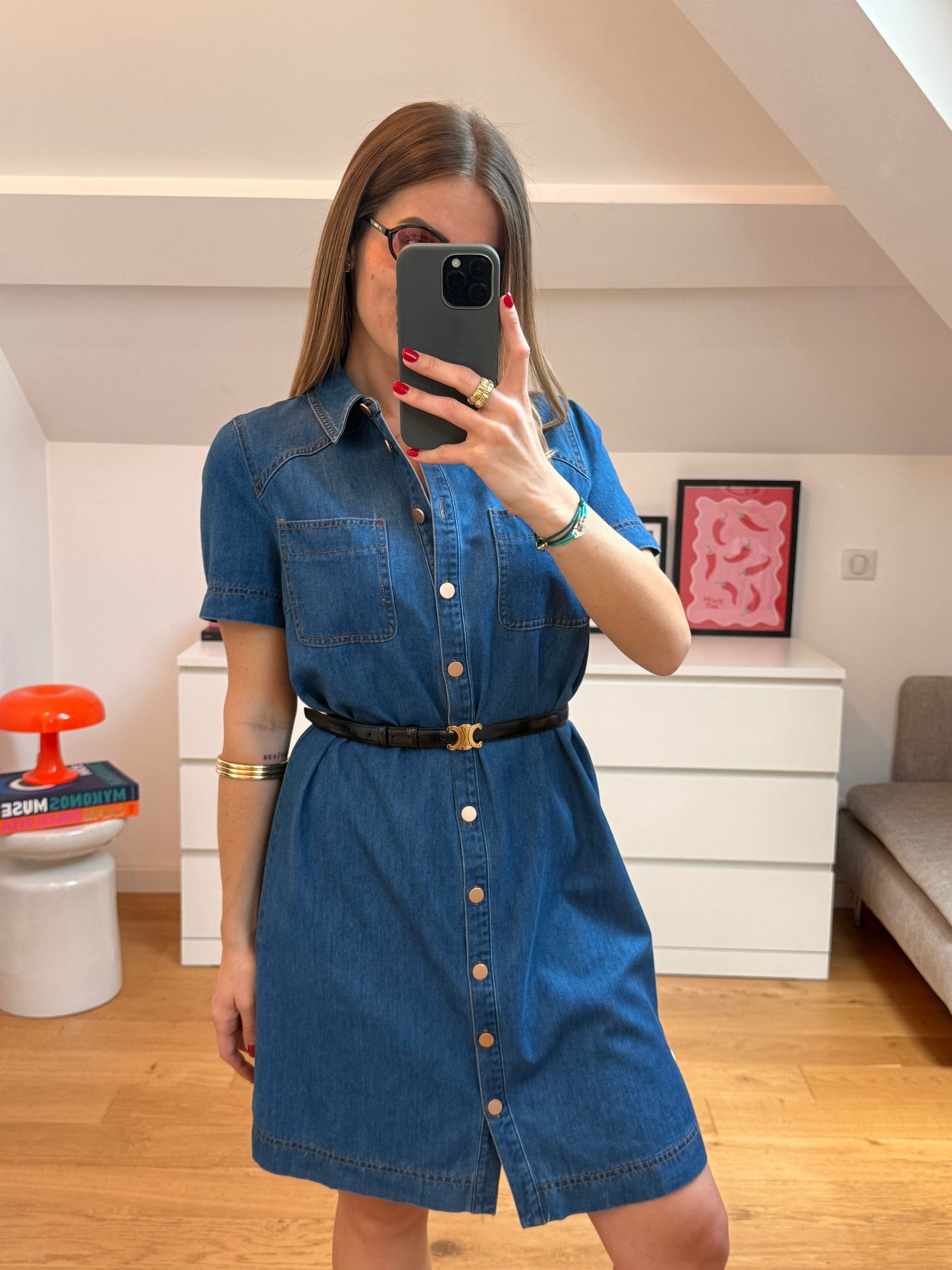 Robe Sonia - bleu