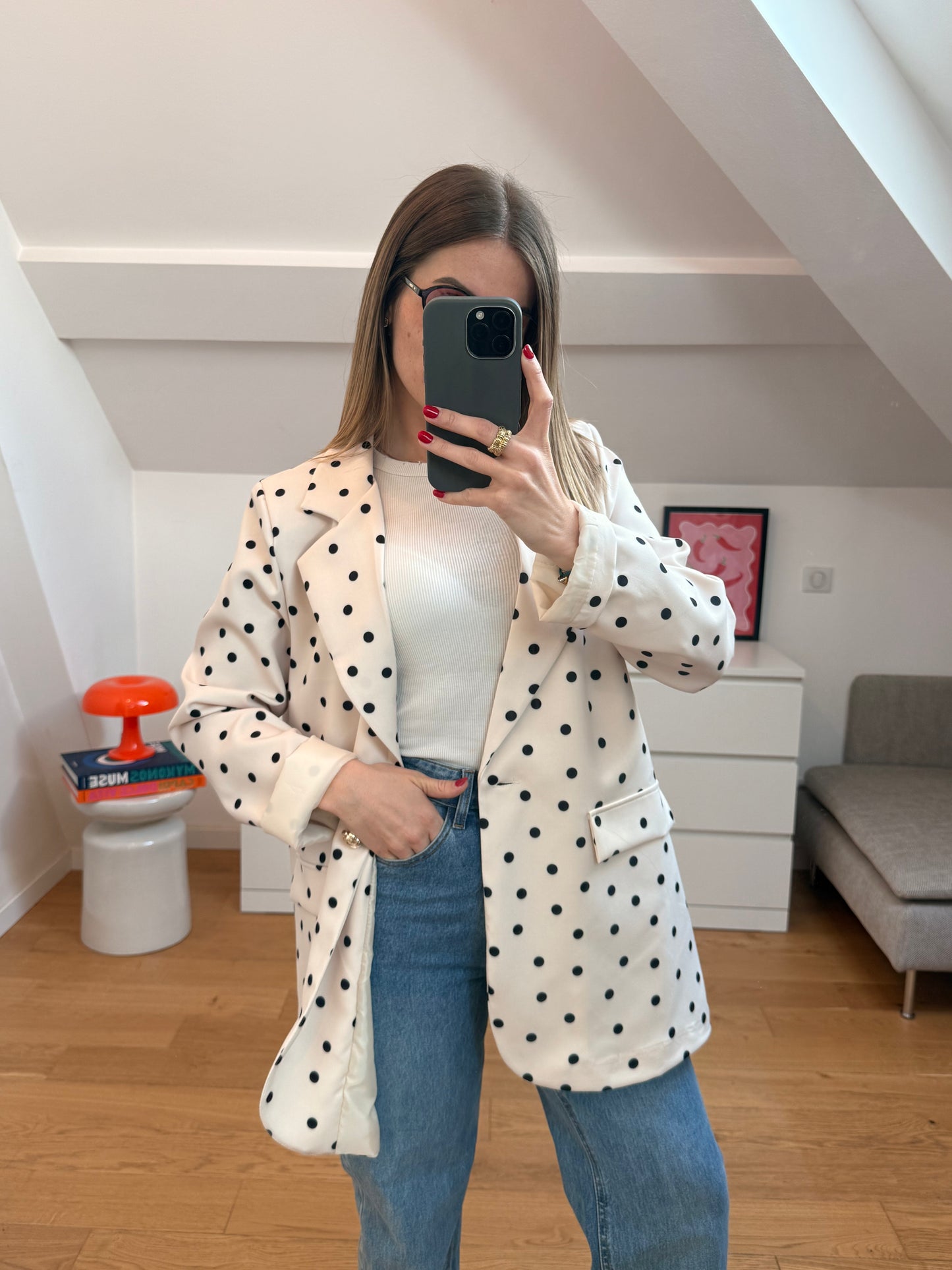 Blazer Florine - blanc