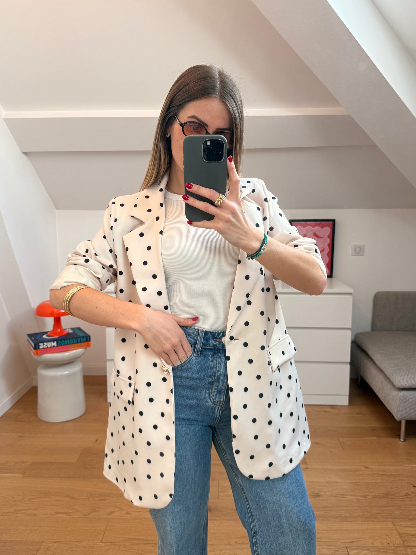 Blazer Florine - blanc