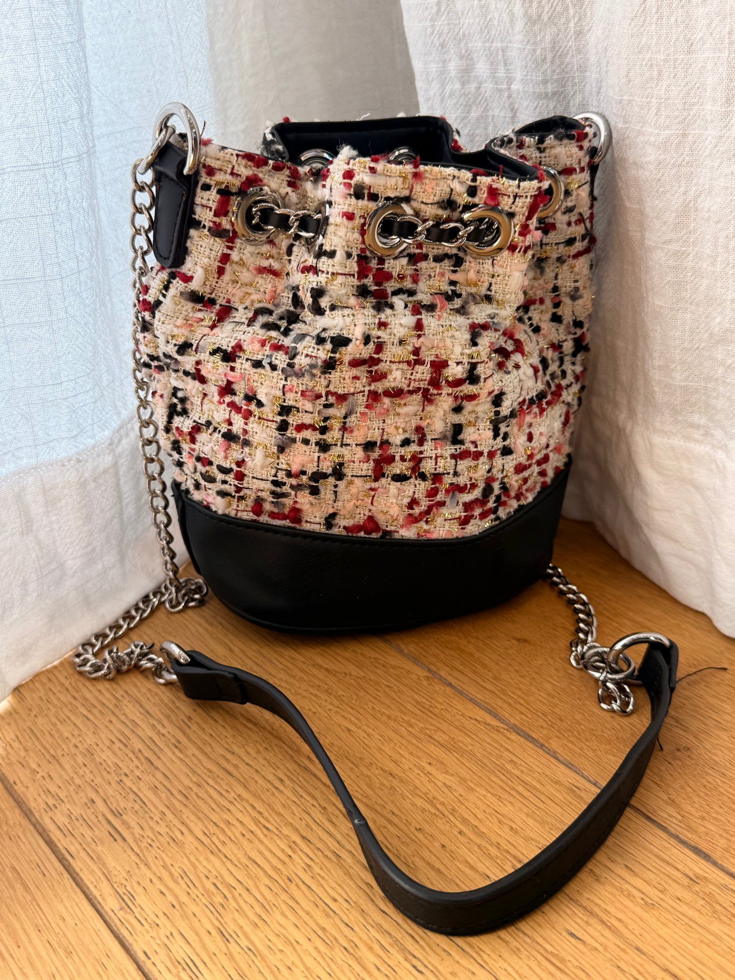 Sac Ora - tweed rouge