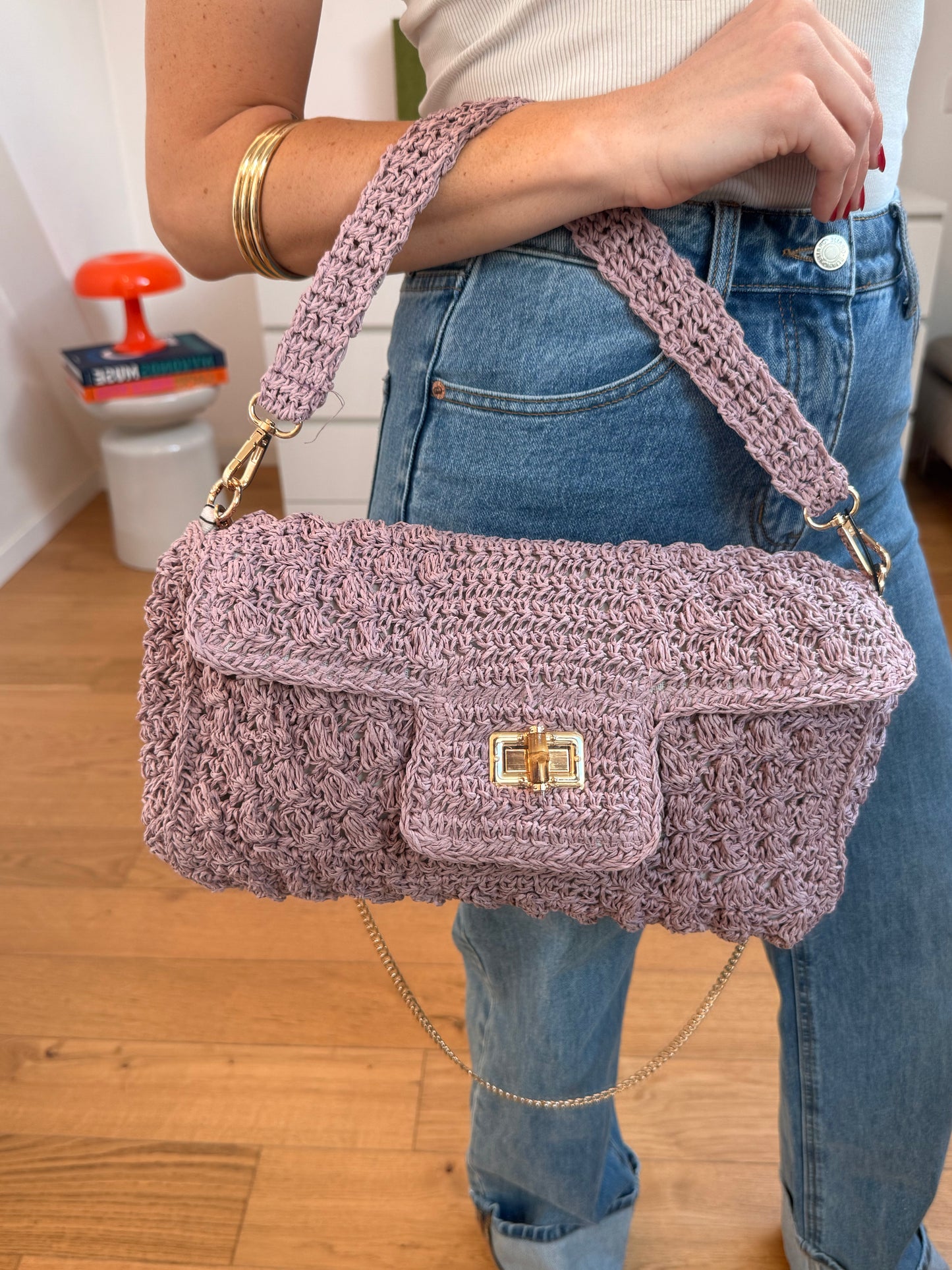 Sac Clara - mauve