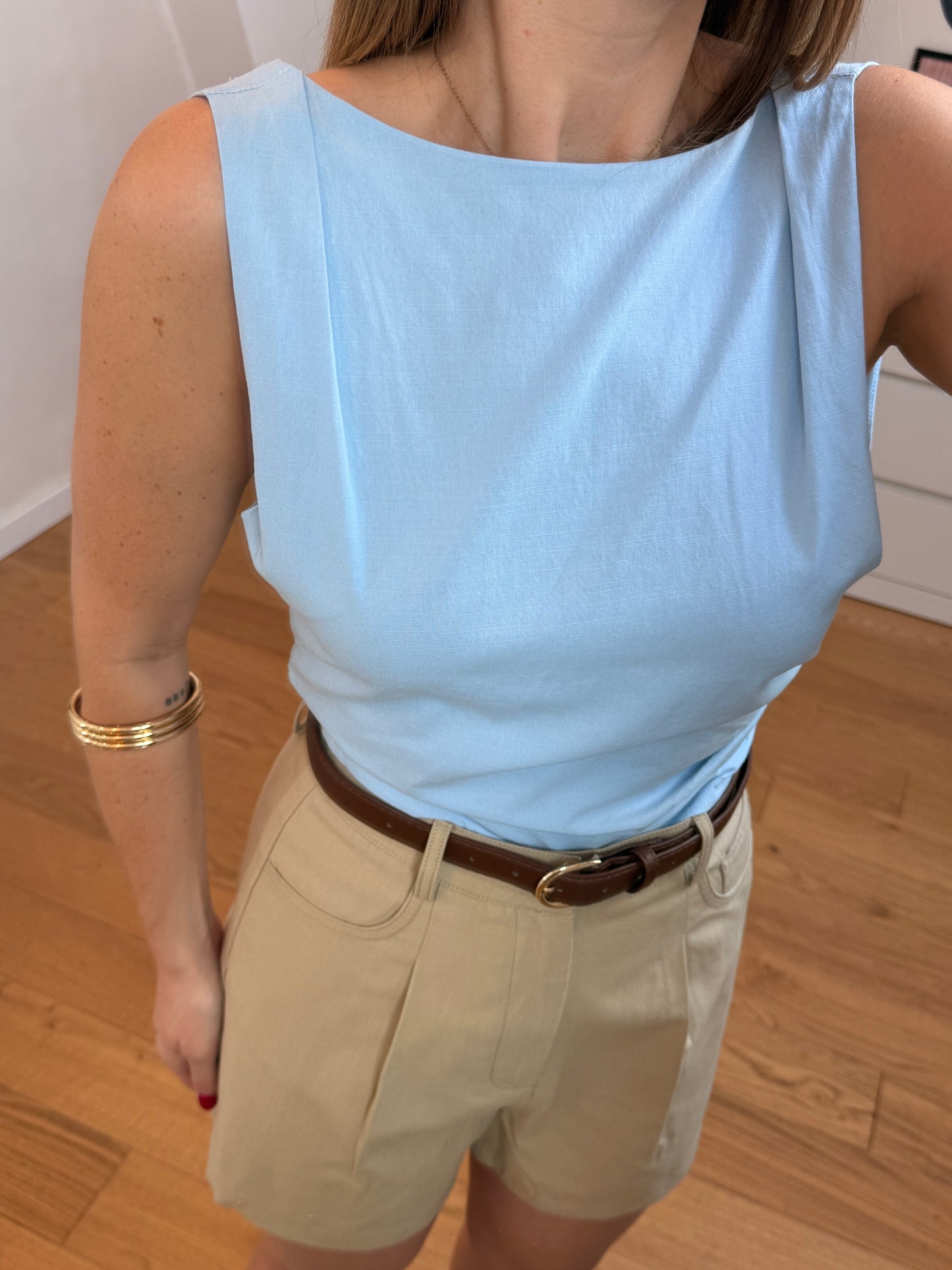 Blouse Elisa - bleu