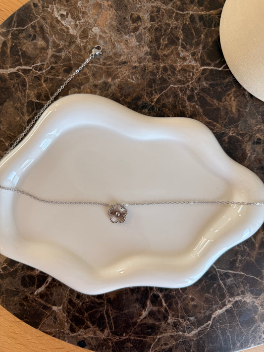 Collier Cleef - argenté