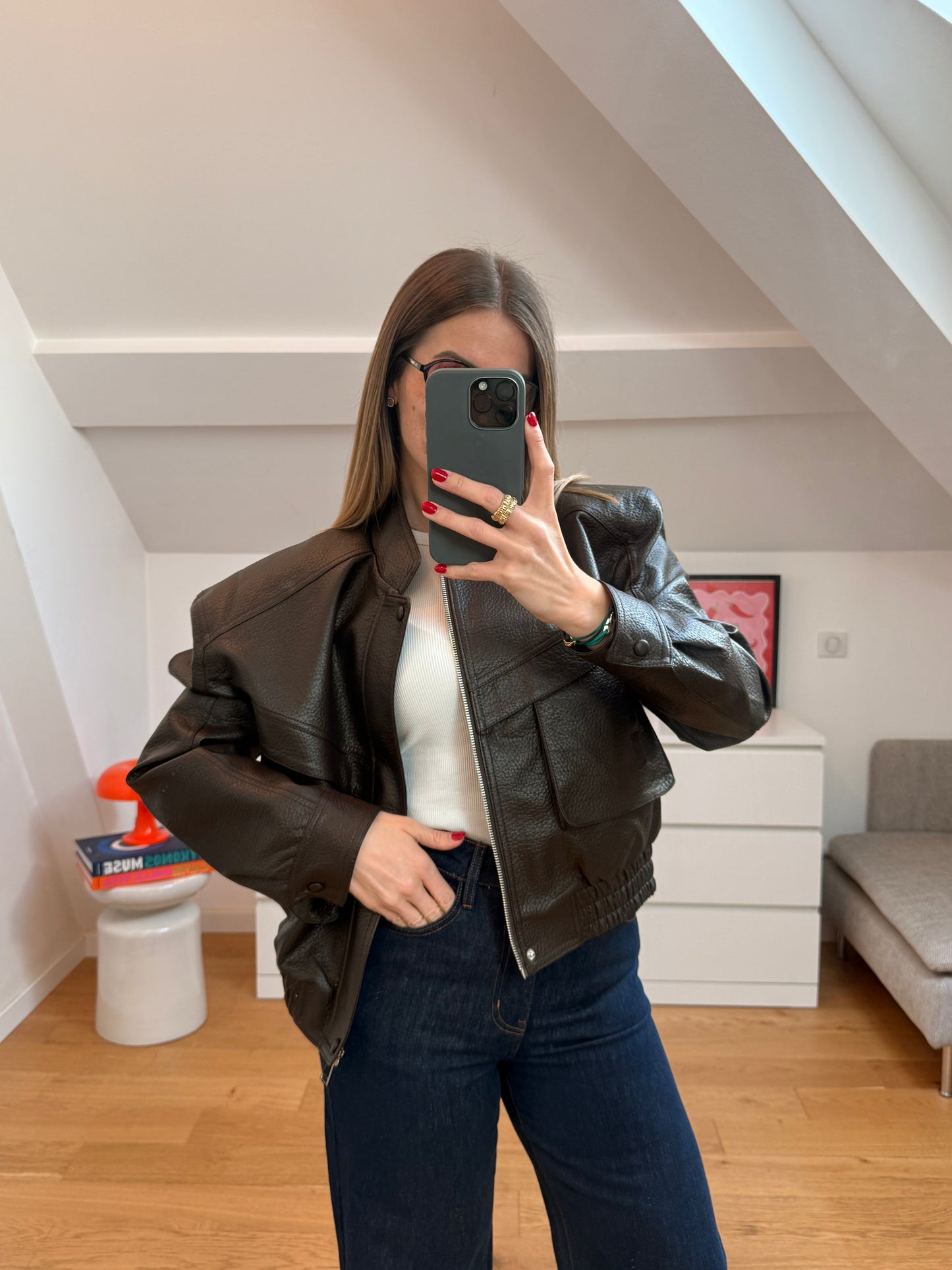 Veste Leslie - marron