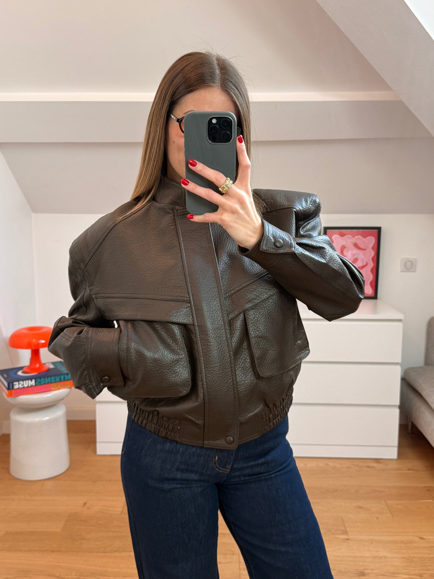 Veste Leslie - marron