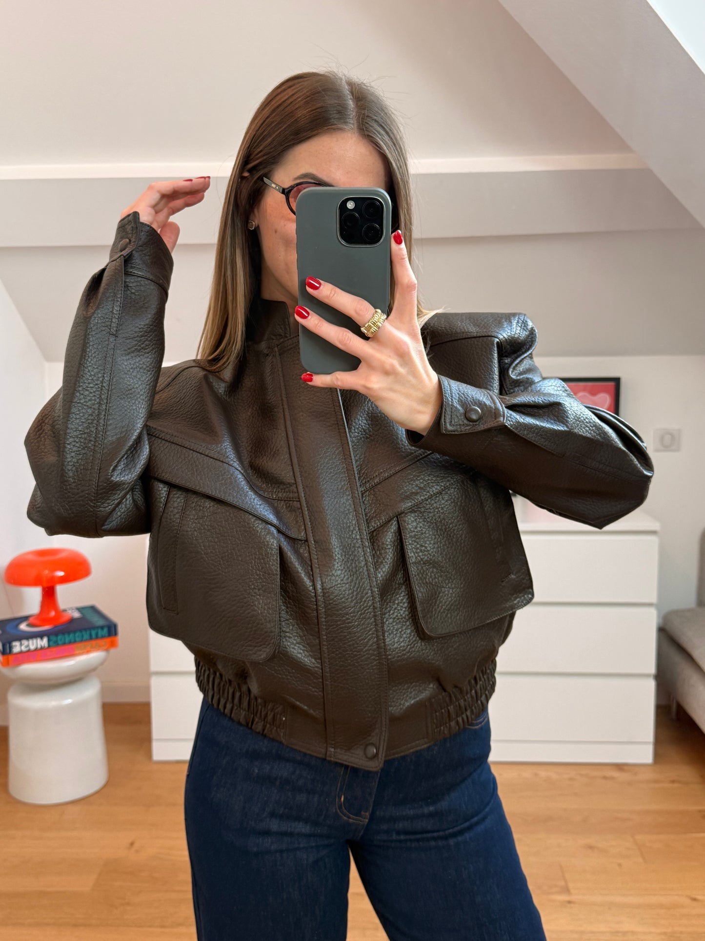 Veste Leslie - marron