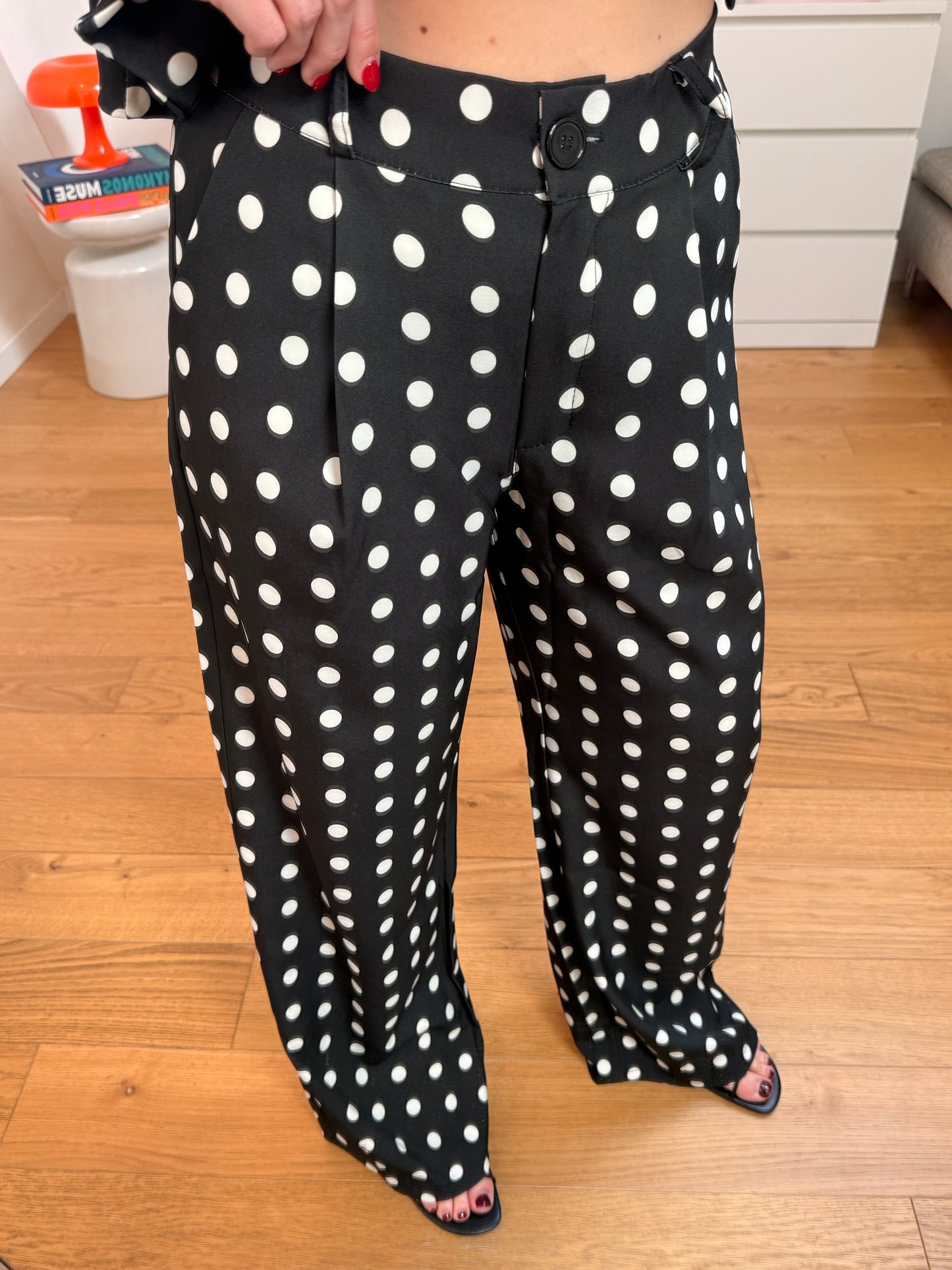 Pantalon d'ensemble Alessia - noir
